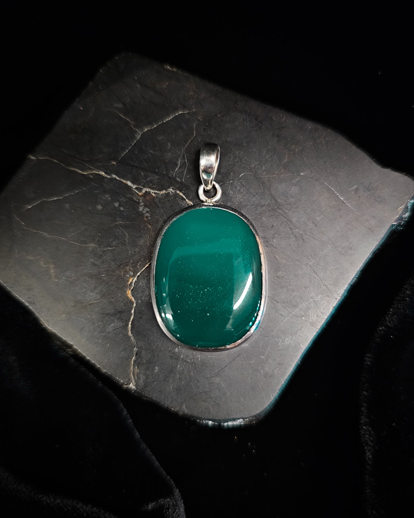 Green Onyx Pendant
