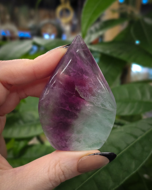 Rainbow Fluorite Flame #1