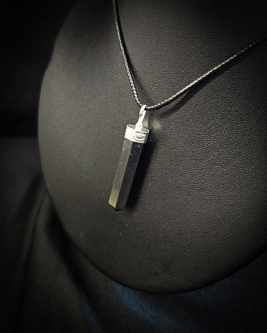 Shungite Point Pendant