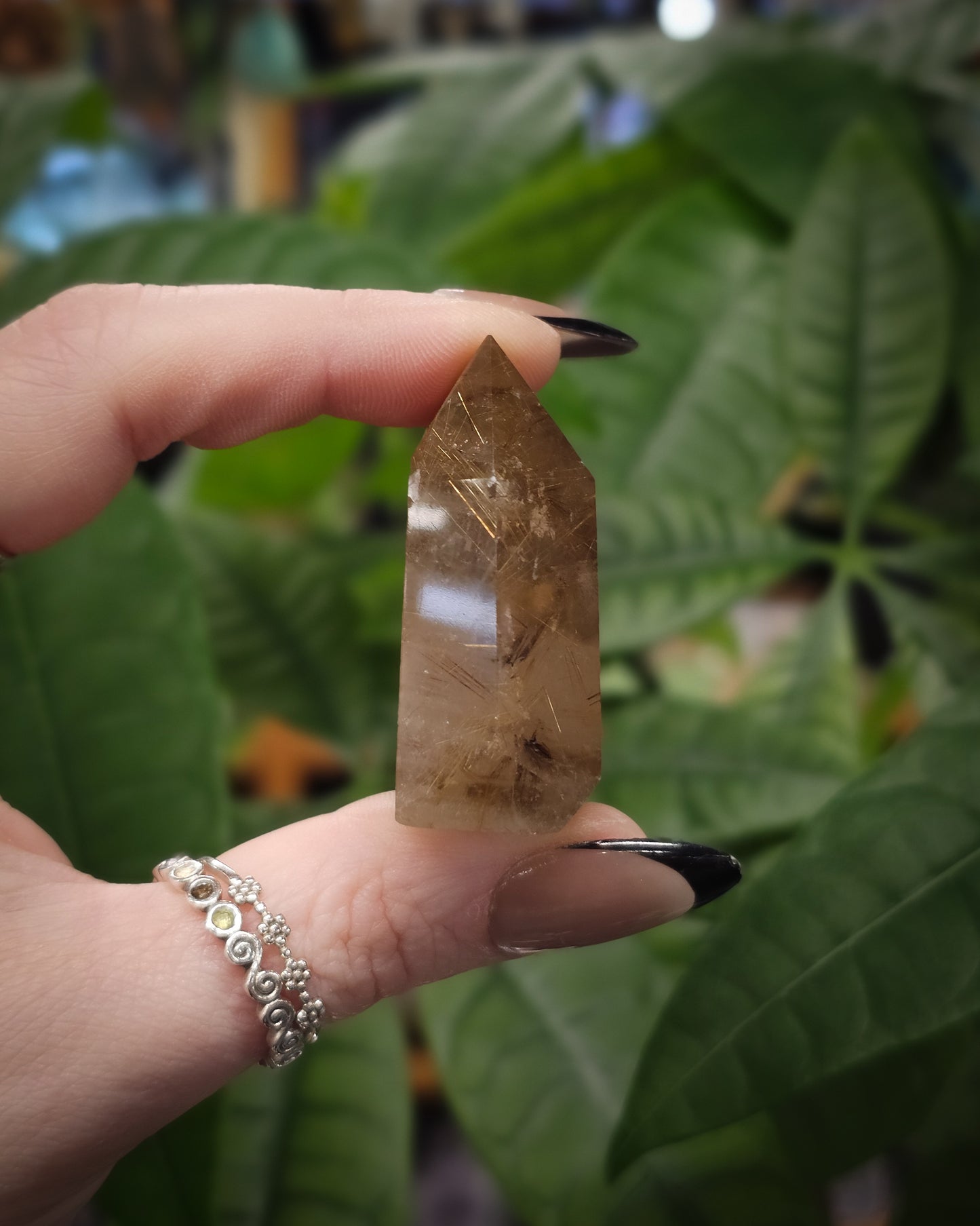 Rutilated Quartz Tower #3