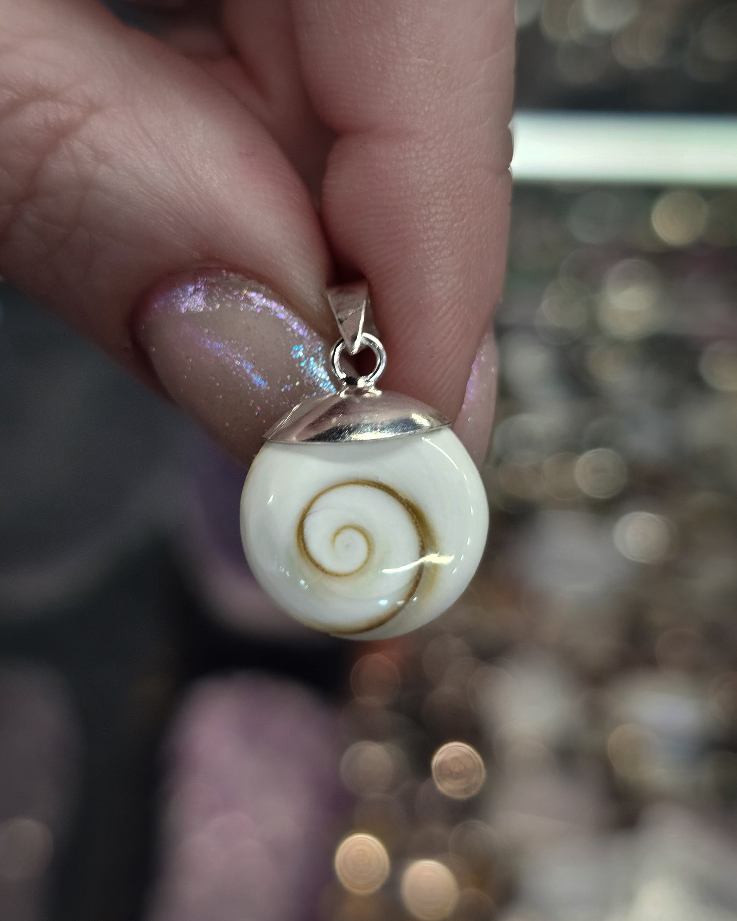 Large Cat's Eye Pendant