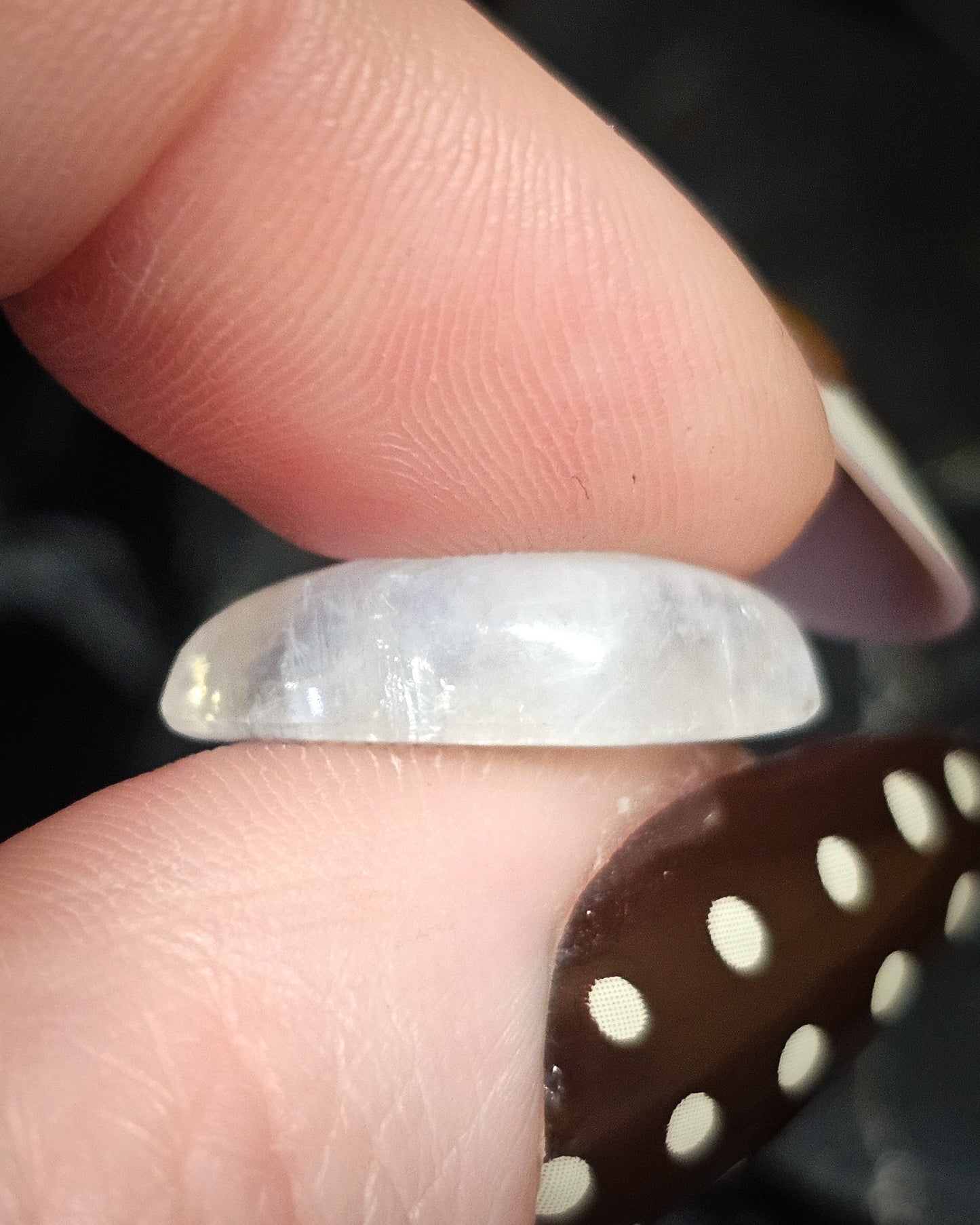 Rainbow Moonstone Cabochon 1.41g