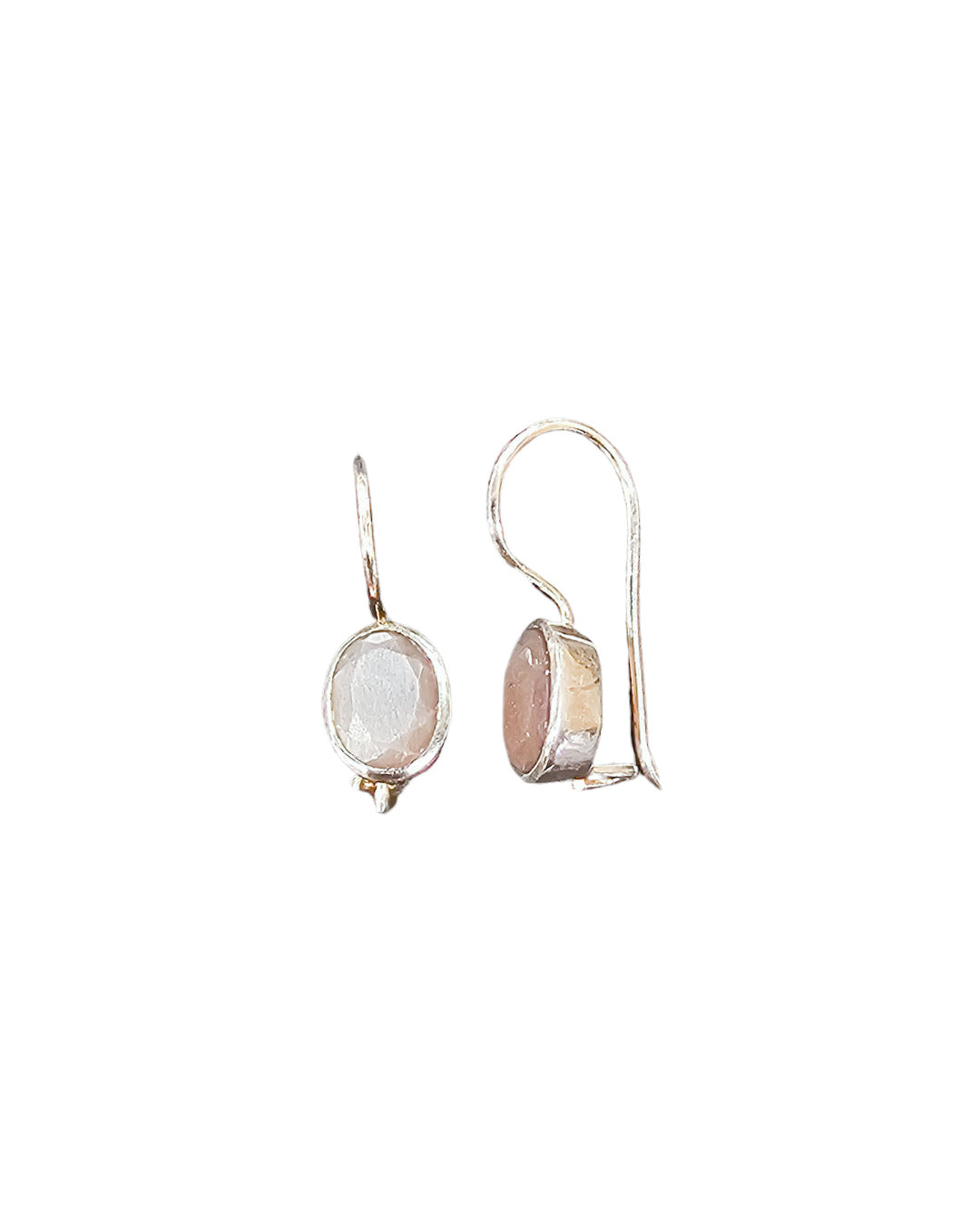 Grey Moonstone Earrings