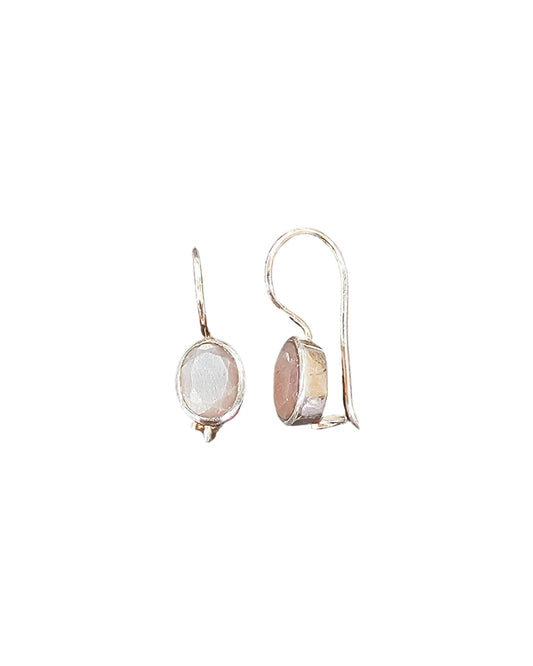 Grey Moonstone Earrings