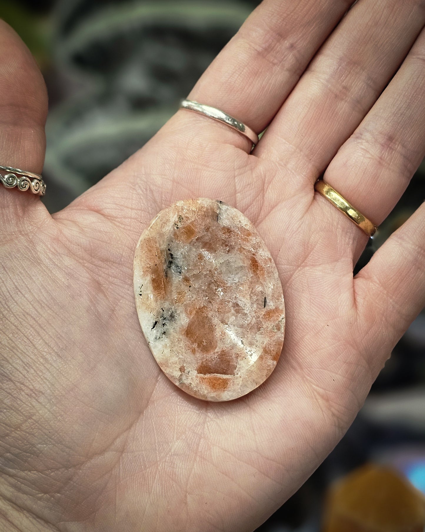 Sunstone Worry Stone