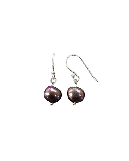 Black Pearl Earrings