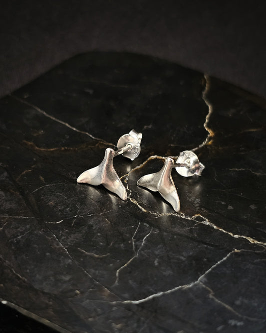 Whale Tail Studs