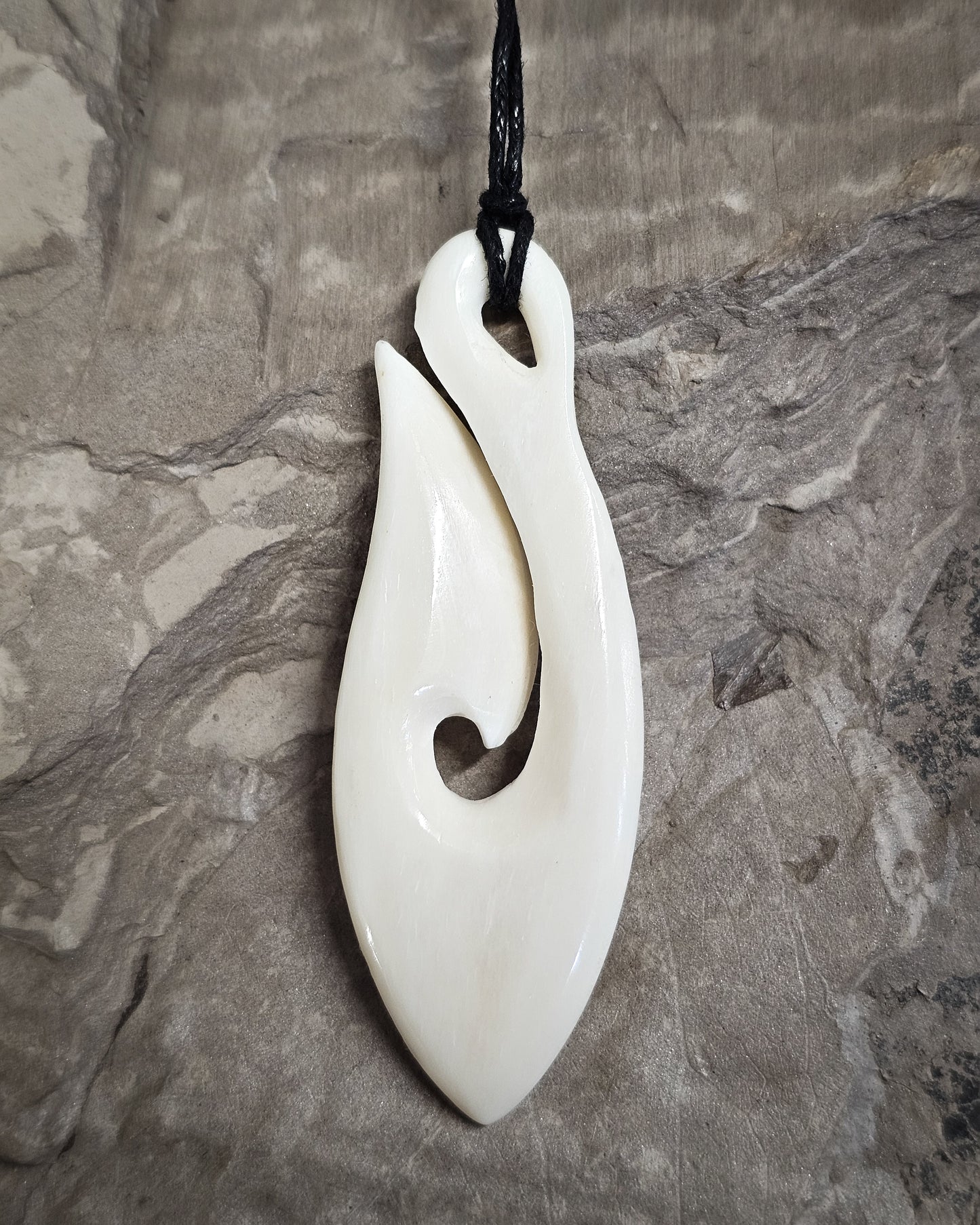 Hei Matau Bone Carving