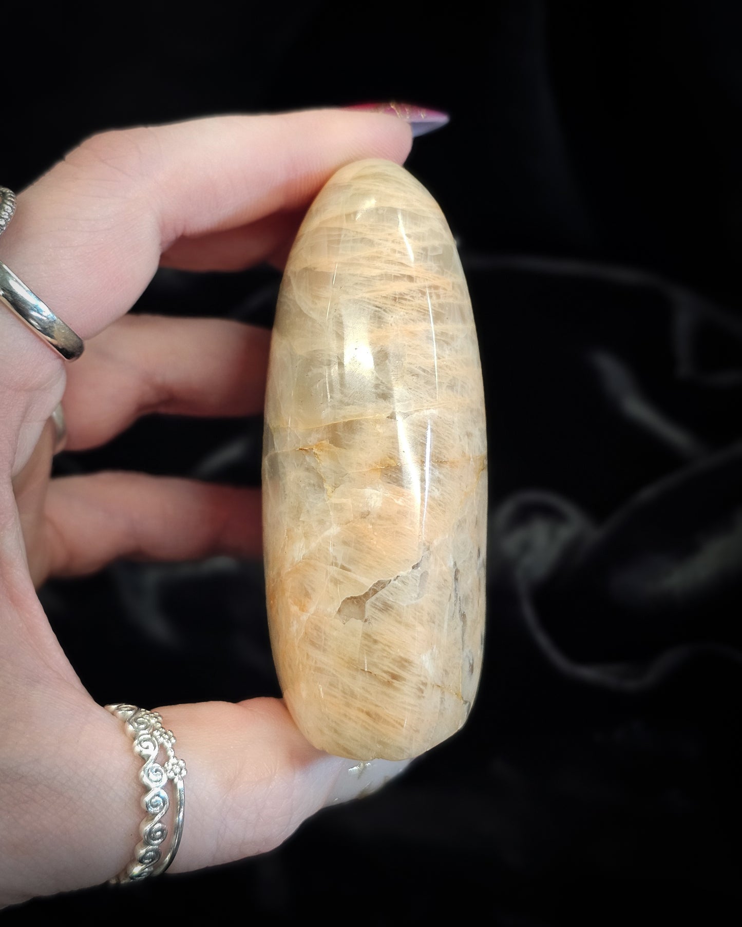 Peach Moonstone Freeform