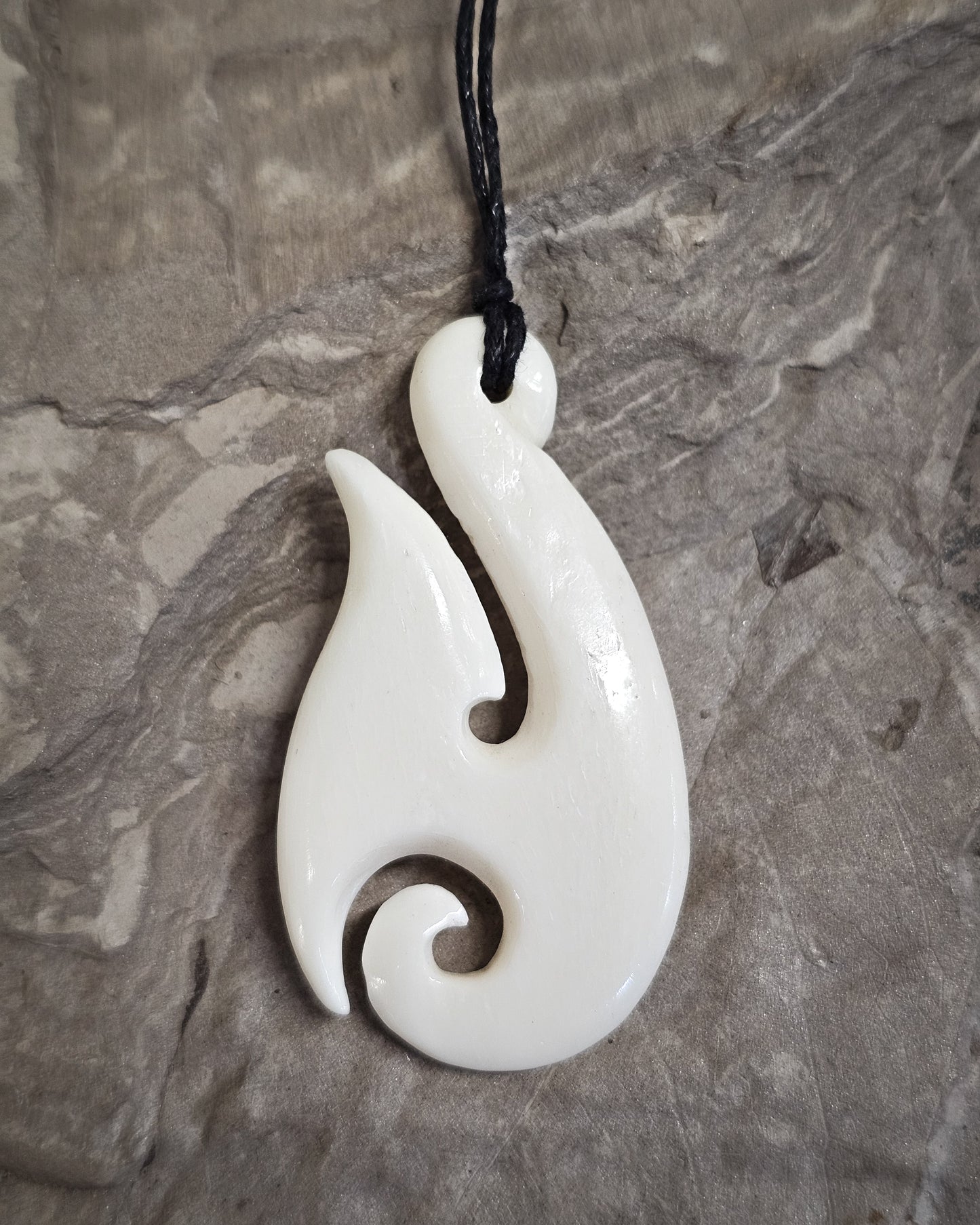 Hei Matau Bone Carving
