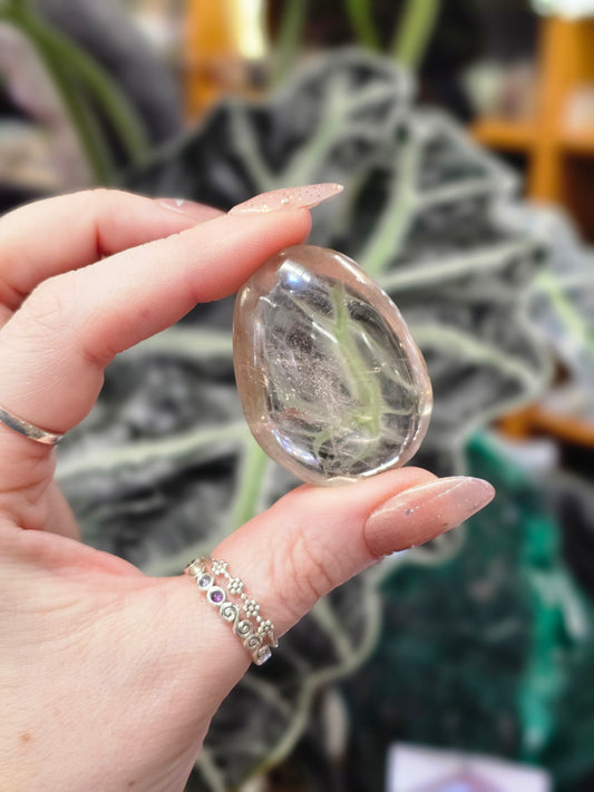 Smoky Quartz Palmstone #2