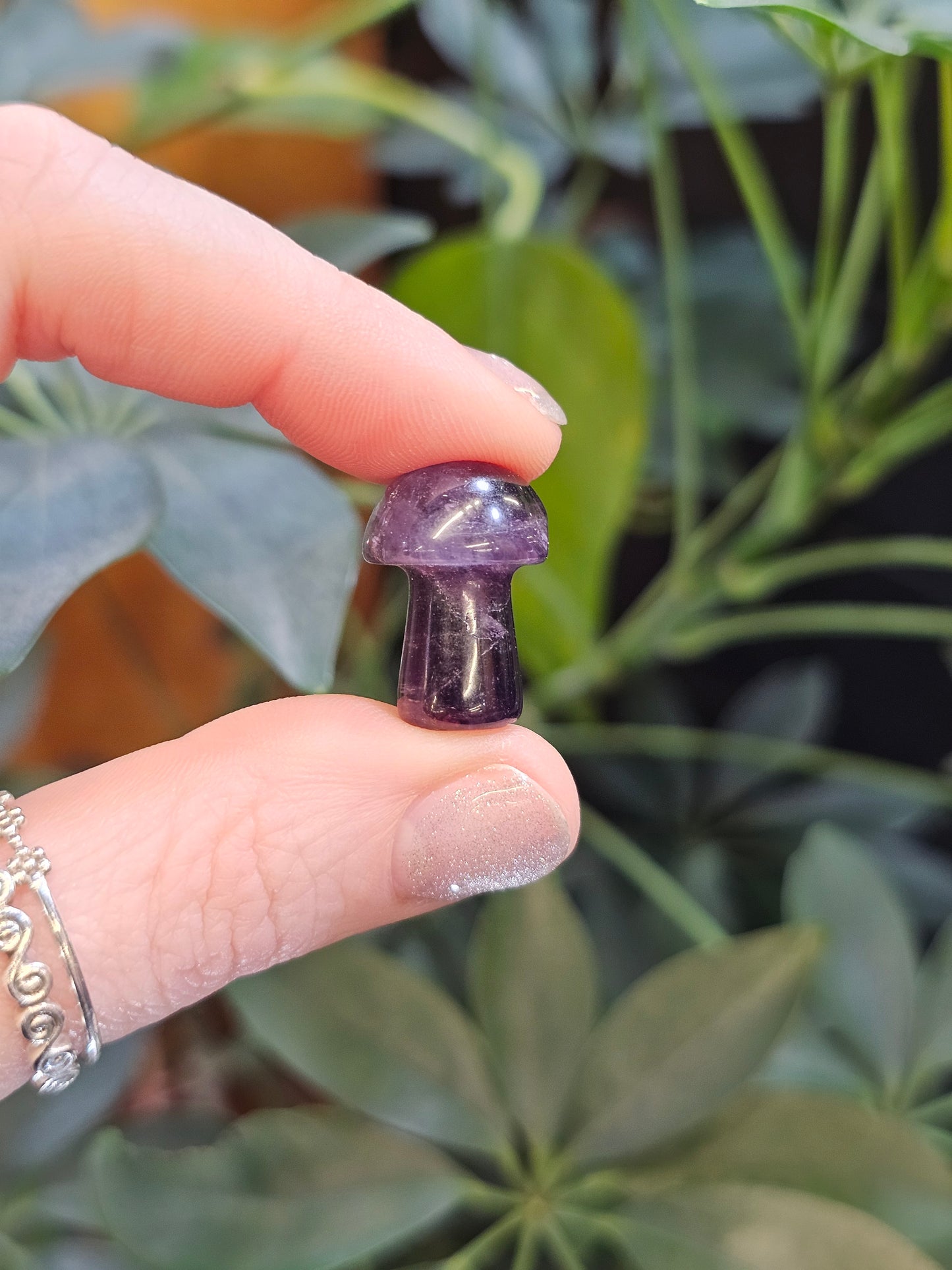 Amethyst Mini Mushroom