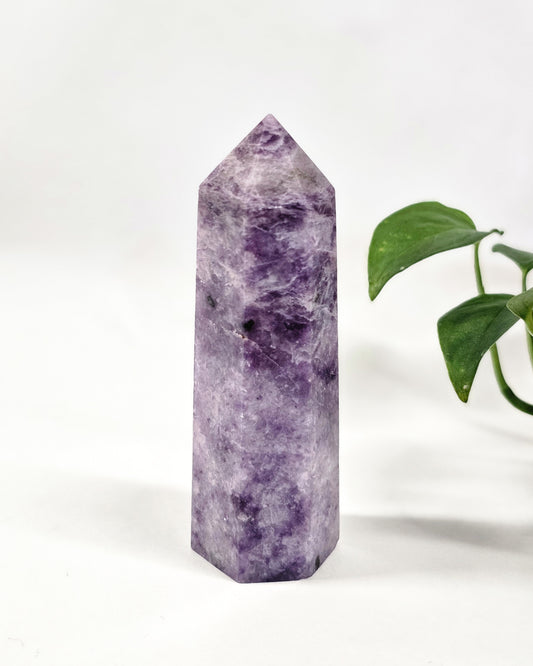 Lepidolite Point
