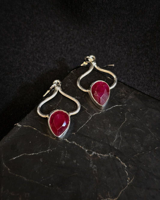 Ruby Earrings