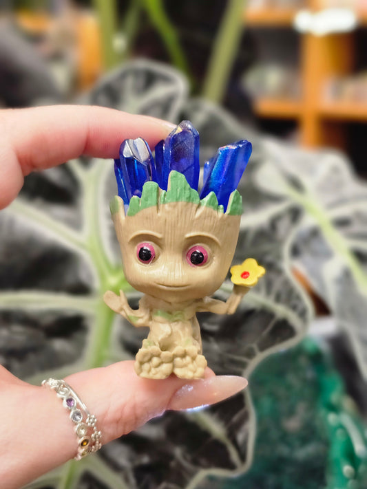 Blue Aura Quartz Groot