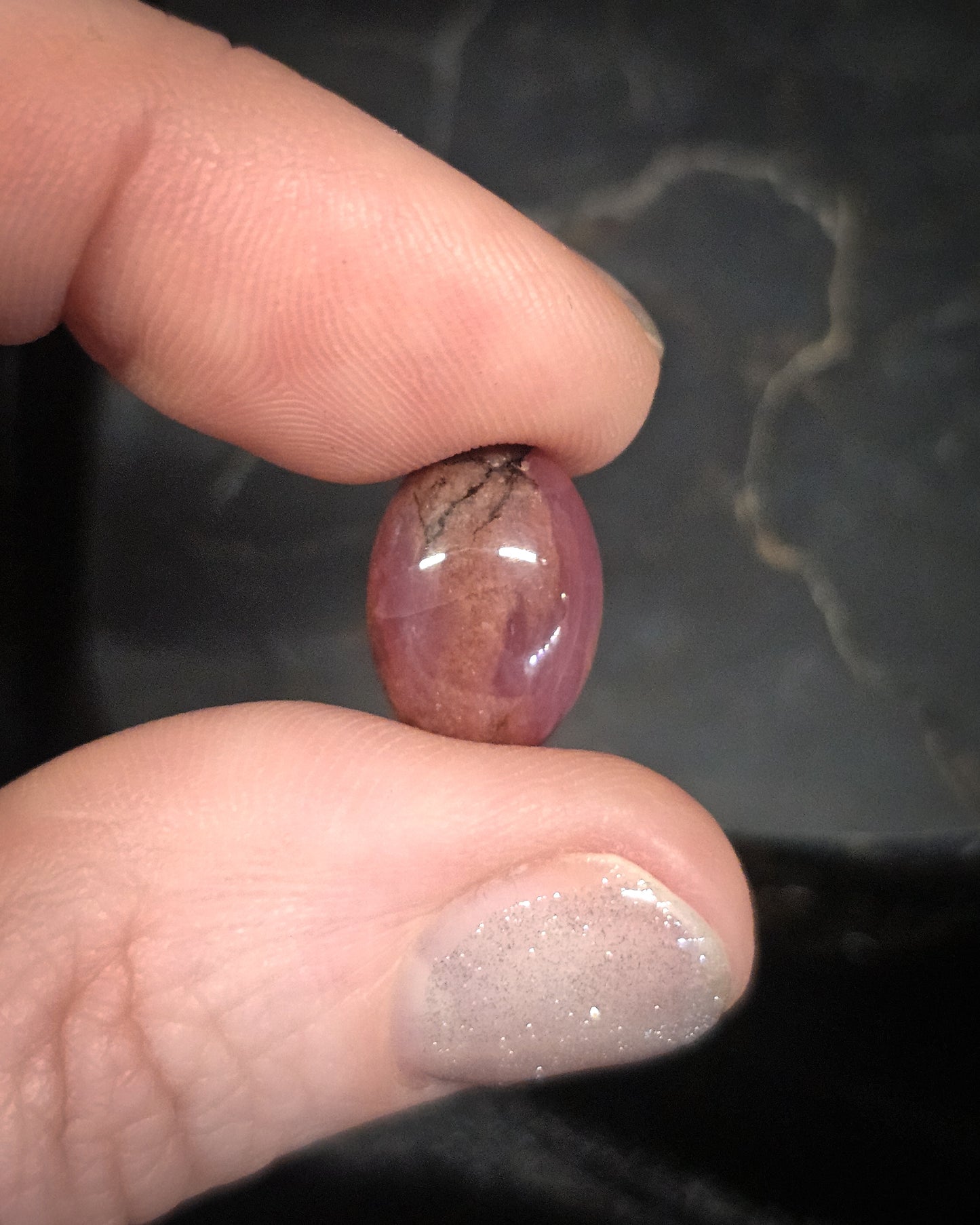 Rhodonite Cabochon 1.30g