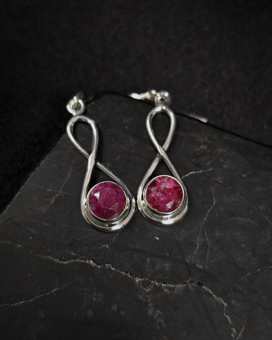 Ruby Earrings