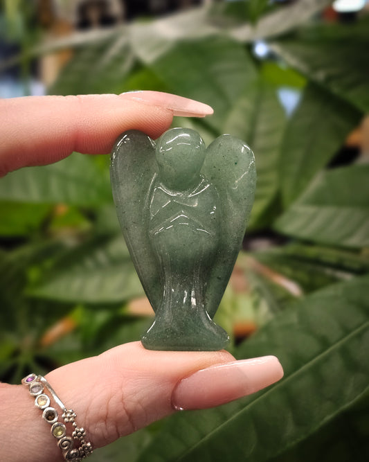 Green Aventurine Angel