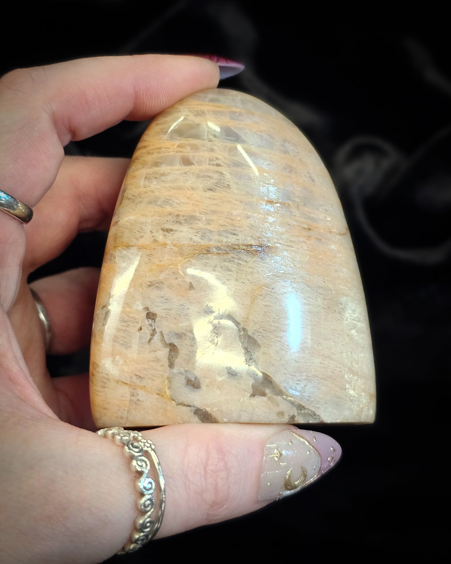 Peach Moonstone Freeform