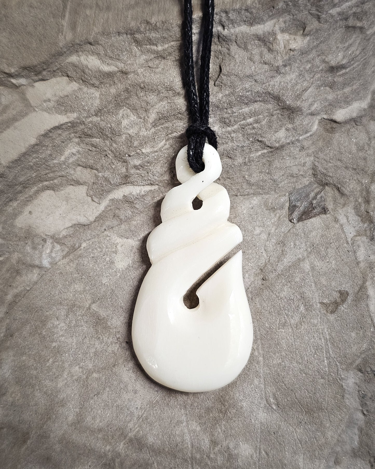 Hei Matau Bone Carving