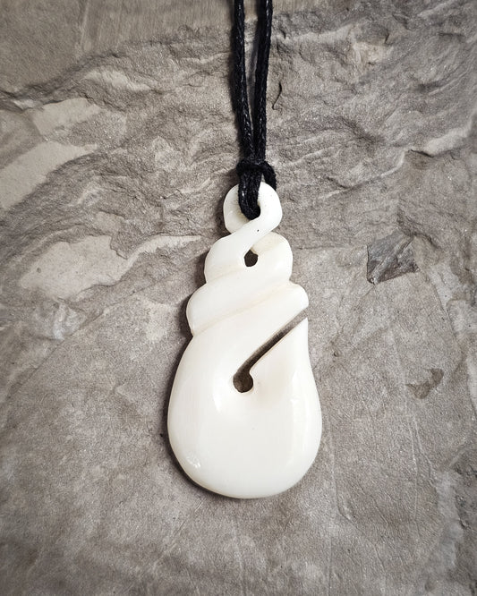 Hei Matau Bone Carving