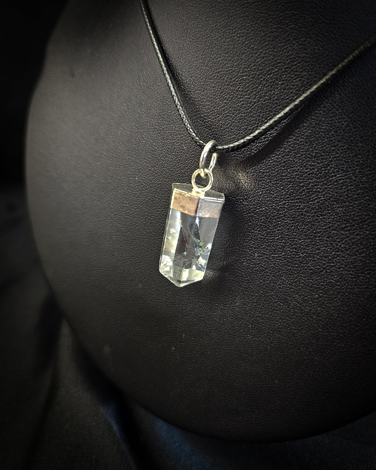 Clear Quartz Point Pendant #2