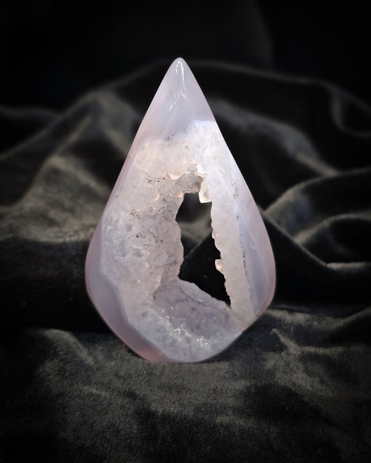 Agate Flame With Druze #1