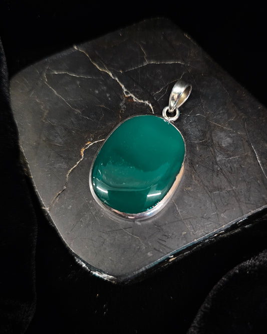Green Onyx Pendant