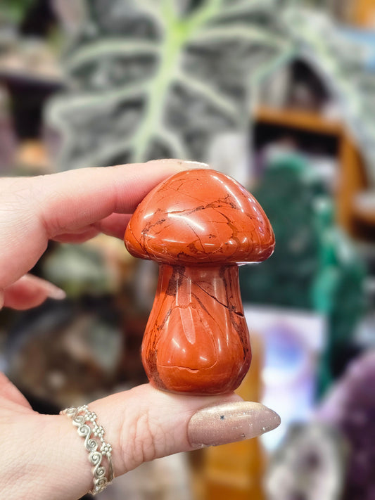 Red Jasper Mushroom