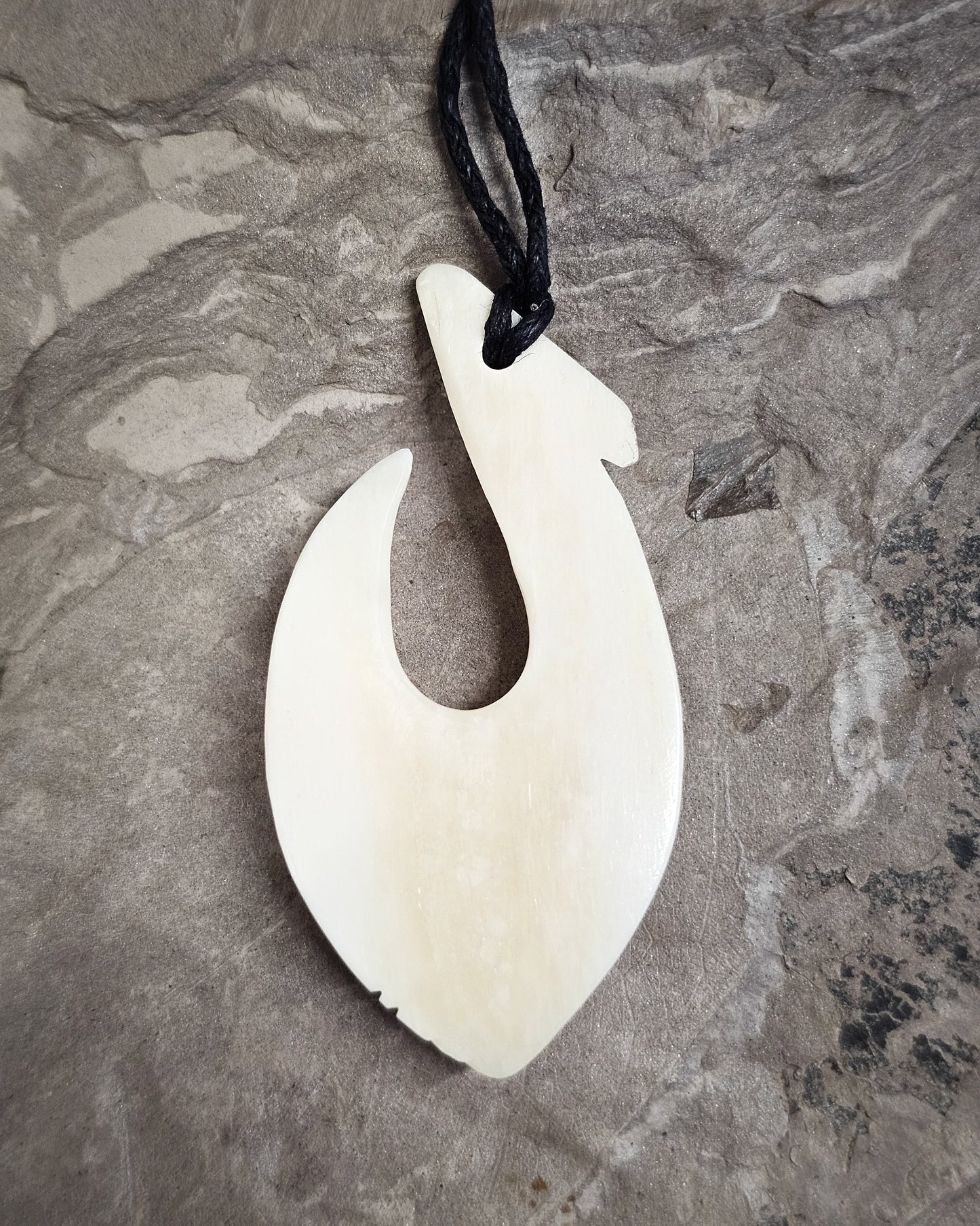 Hei Matau Bone Carving