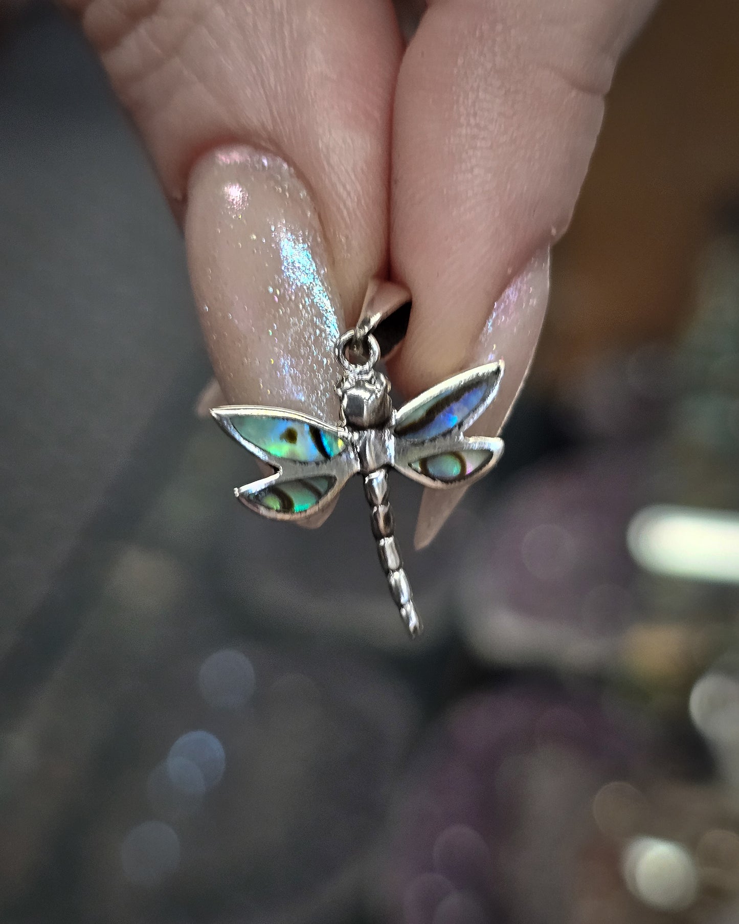 Paula Dragonfly Pendant