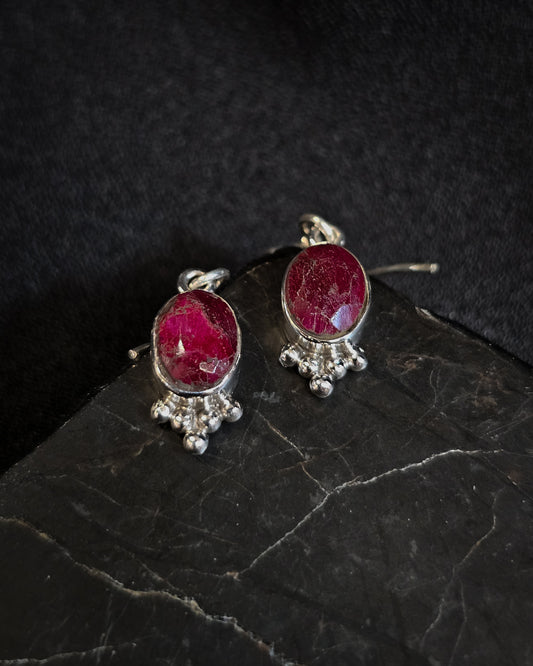 Ruby Earrings
