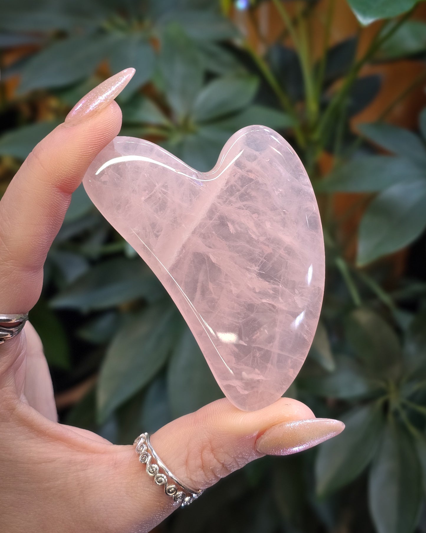 Rose Quartz Guasha