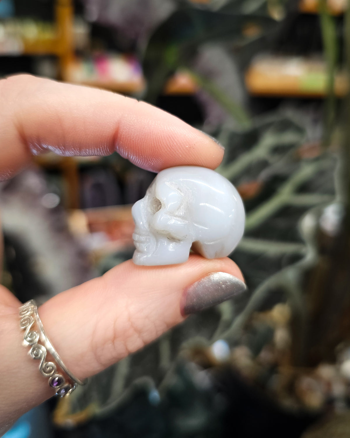 Small Agate Skull