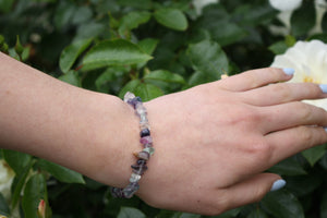 Rainbow Fluorite Bracelet