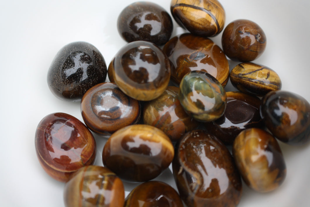 Tigers Eye Tumblestone