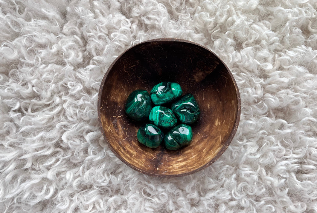 Malachite Tumblestone