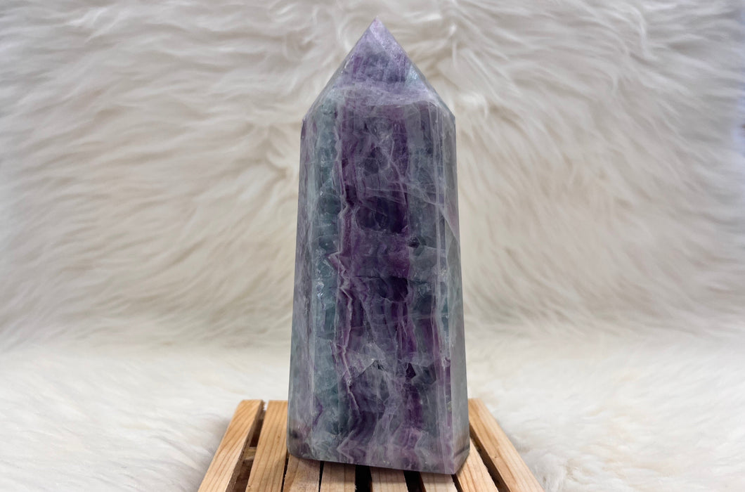 Rainbow Fluorite Tower